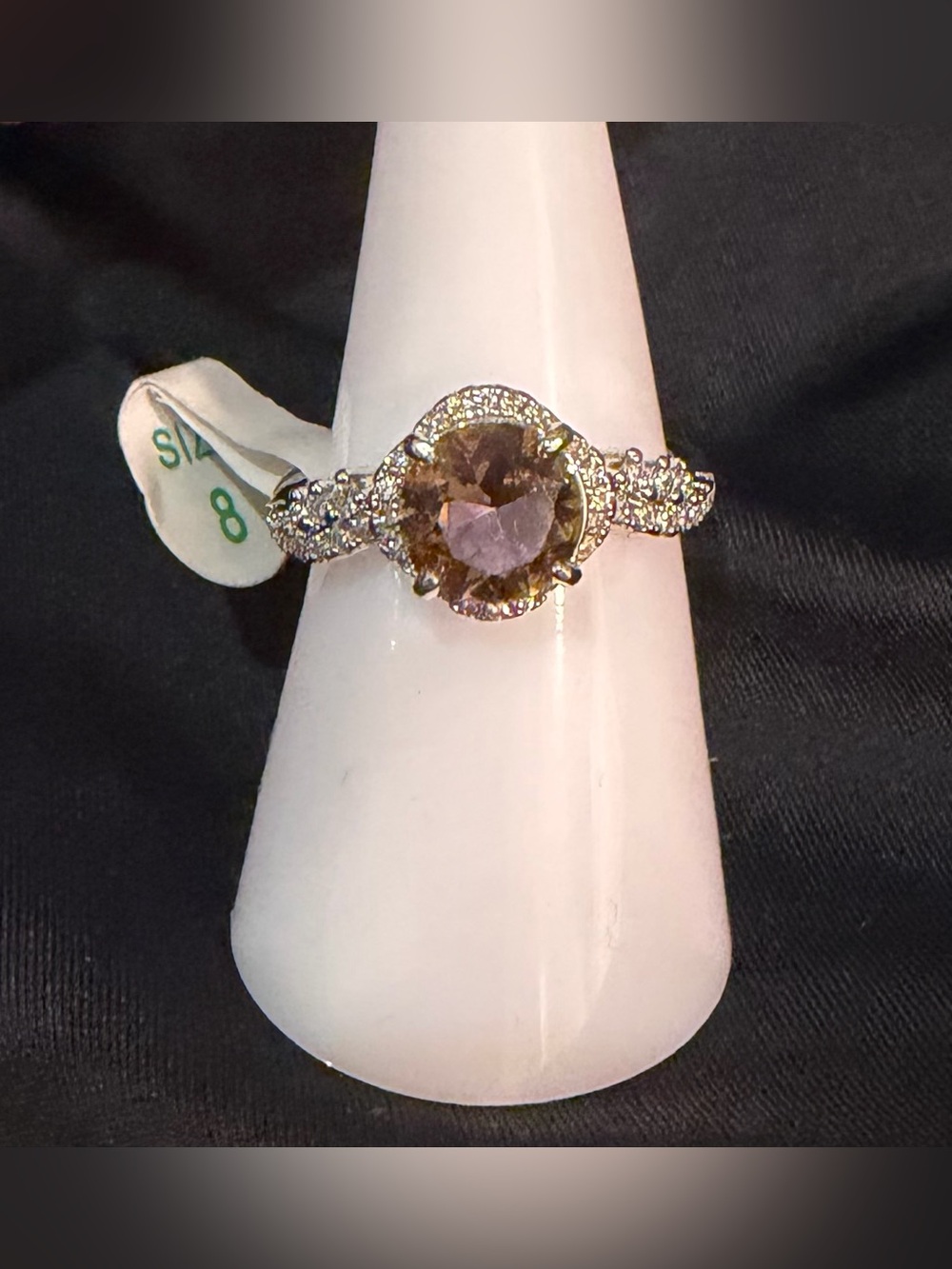 Bomb Party BP Brown Tourmaline ring Size 8